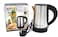 Refura 1L Cordless Electric Kettle 800W RE-11606 - Stainless Steel Kettle With Spray Coating, 360 Degree Swivel Base, Auto Shutdown, Power On/Off Indicator Light