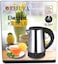 Refura 1L Cordless Electric Kettle 800W RE-11606 - Stainless Steel Kettle With Spray Coating, 360 Degree Swivel Base, Auto Shutdown, Power On/Off Indicator Light