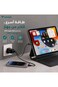 شاحن جداري ليفوري بتقنية GaN للشحن السريع بمنفذ USB-C ومنفذ USB مع سلك شحن وبقوة 25 واط - أسود