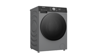 Hisense Front Loading Washing Machine, 13kg, Dry 100%, Inverter , Black - WD3S1343BT6