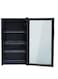 Justinghouse 90L Glass Door Display Refrigerator Black (Installation Not Included)