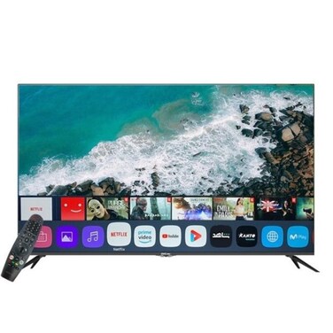 Smart 50" 4K screen with WebOS, Wi-Fi, HDMI, USB, Ethernet, and free wall mount - GVC-50WS7100.