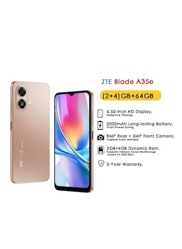 زد تي إي Blade A35e 2+64 جيجابايت وردي