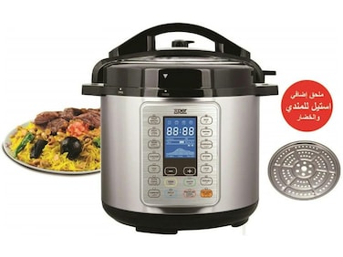 Xper Electric Pressure Cooker 8L, Granite, with Mandi Attachment, XPC12M8G