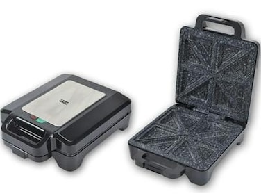 Xper Sandwich Maker 1600 Watts, Granite Top, Black, XPST-771M