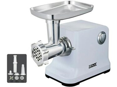 Xper Meat Grinder 2100 Watt White + Attachments, XPMG-2100W