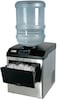 Xper Ice Maker With Water Dispenser 1.6 liters, Bottle-Operated, Steel, XPIM-40SS