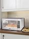 Haam Microwave 62 Liter, 1100 Watts, Steel, HM62SGM23