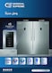 General Supreme Single Door Upright Freezer Steam Cooling (20.9 Cu Ft, 592 L), Inverter, Stainless Steel, GS22SSIN (Installation Not Included)