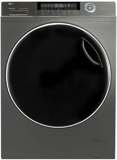 GS General Supreme GSFL15010DH Front Load Washing Machine 15 kg Wash/10 kg Tumble Inverter, GSFL15010DH, Dark Silver (Installation Not Included)