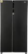 General Supreme Double Door Side By Side Refrigerator, 436L, 15.4 Cu Ft, Inverter, Black Steel (Installation Not Included)