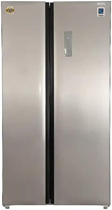 General Supreme Double Door Sxs Refrigerator, 488 L, 17.2 Cu Ft, Inverter, Stainless Steel (Installation Not Included)