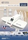 General Supreme Press-On Steam Iron, 40 Inch, With Stand, 2200 Watts, White