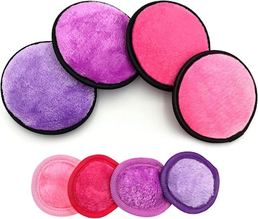 Reusable Makeup Remover 3 Pads Pink