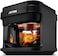 ARROW GLASS AIR FRYER, 5.5 L, DETACHABLE DRAWER, VISABLE WINDOW, RO-06AFAO