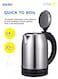 SAHM ELECTRIC KETTLE 1.8L STAINLESS STEEL 1500 W SHM-18KTGD-S