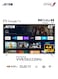 ARROW 65-Inch 4K HDR10+ Smart Android LED TV-Frame Less Design, Mirror Cast And E-Share, HDMIUSB Wi-Fi Input, Netflix, YouTube, Prime Vedio, shahad, RO-65LCS120