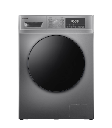 ARROW FRONT LOAD WASHING MACHINE 8KG, SILVER COLOR, DOUBLE LAYER DOOR,RO-09FWTS-01