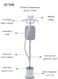 Arrow Garment Steamer 2000W, 1.8L Water Tank with 10 Fabric Modes &amp; Fast 45s Heat-Up - RO-18GSH