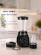 Arrow 2-in-1 Countertop Blender 350W with Grinder, Stainless Steel Blade &amp; 2 Speeds - RO-12PBD