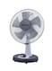 14-Inch Table Fan with 5 Blades and 3 Speeds GVCT 5400, Black
