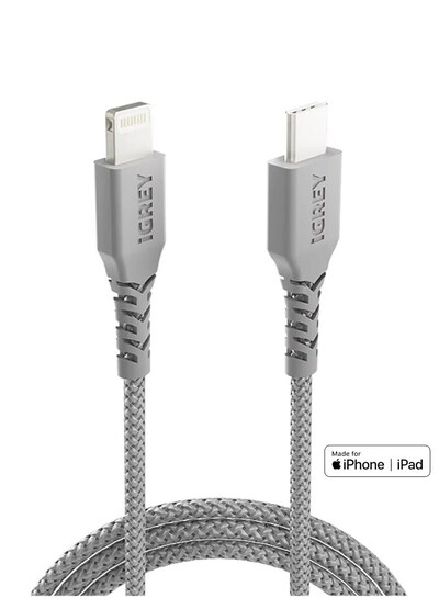Câble Lightning Anker PowerLine II 0,3m - Ultra Résistant, Certifié MFi, Garantie à Vie