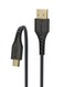 Package of 3 Lion X Cables &ndash; USB-A to Micro, Fabric, 1 Meter &ndash; High-Quality Saudi-Made Cable, Compatible with Android Phones That Support Micro Port.