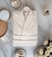 Gentelle Hotel Premium Bathrobe - Velour Style - 100% Cotton - White