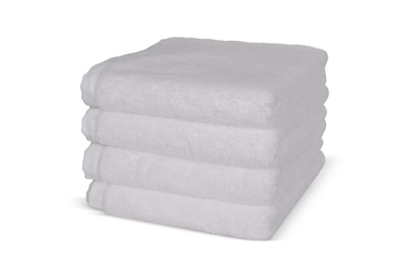 Gentelle Hotel Luxury Hand Towel 50cm x 80cm, White, 100% Cotton