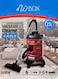 W.BOX Barrel Vacuum Cleaner, 21 Liter, 1400 Watt, KVC21LR, Black &amp; Red