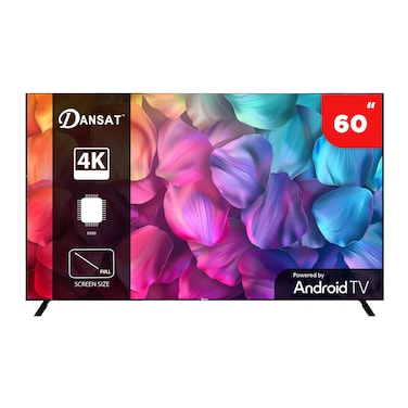 دانسات شاشة ذكية مقاس 60 بوصة، نظام Android 15 (DTD60BU SMART 15)