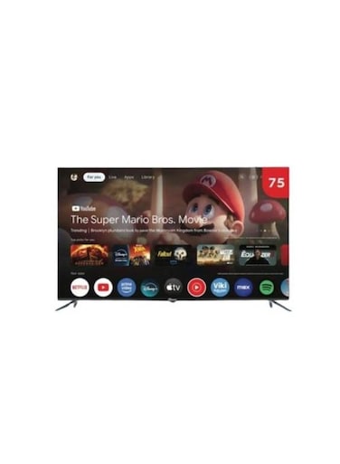 شاشة دانسات 65 بوصة سمارت 4كي بنظام جوجل DTD65U GOOGLE