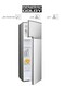 Double door steam refrigerator - 11.7 feet - 344 liters - steel - silver - GR344NF
  (Installation Not Included)