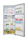 Double Door Steam Refrigerator - 16.4 Feet - 465 Liters - Inverter - Steel - GG490NF
   (Installation Not Included)