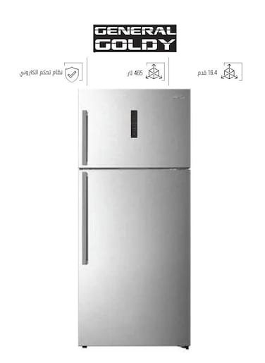 Double Door Steam Refrigerator - 16.4 Feet - 465 Liters - Inverter - Steel - GG490NF
   (Installation Not Included)