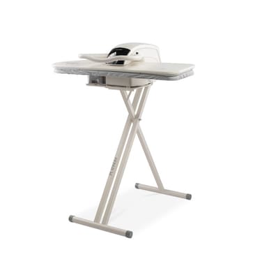 Platinum SP-9110-W Press Iron 36 inch, Ceramic Surface, Electronic Control, with Extra Stand, White