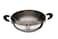 Stainless Steel 22cm Kadai with Glass Lid   Induction &amp; Gas Stove Compatible base  Heat-Resistant Handles   Multipurpose Deep Frying &amp; Cooking Pan