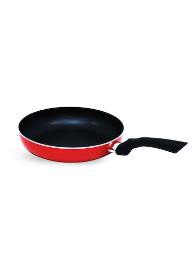 British Chef Nonstick Frypan with Induction bottom, 3mm Thick &amp; Various Size-Red Black