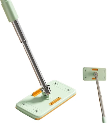 ممسحة تنظيف بمقبض من سيبيلو   ممسحة مسطحة بمقبض من الفولاذ المقاوم للصدأ   ممسحة ارضية تلسكوبية   أداة تنظيف الأرضيات الصغيرة للأرضيات الخشبية والبلاط والزجاج وسطح المكتب والأرضيات