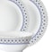 BRITISH CHEF 20 Pieces Opalware Dinner Set   Microwave &amp; Dishwasher Safe   Ocean Dinnerware set with 4-Piece Dinner Plate, 4-Piece Side Plate, 4-Piece Veg Bowl, 4-Piece Mug, 4-Piece Spoons-White