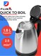 Goica Stainless Steel Water Bottle 1.8 Liter Silver FJK-180
