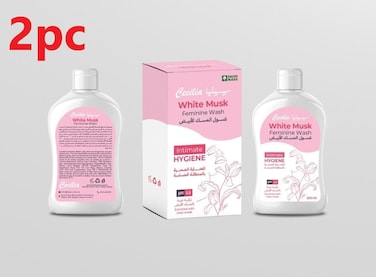 Cecilia Sisilia White Musk Intimate Wash 2 Count