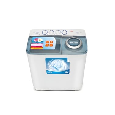 هام غسالة حوضين 8 كيلو أبيض (HWM8000-25N)