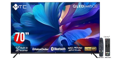 MTC 70-Inch QLED webOS Smart TV with Magic Remote &ndash; QMT70UH300WVWOS