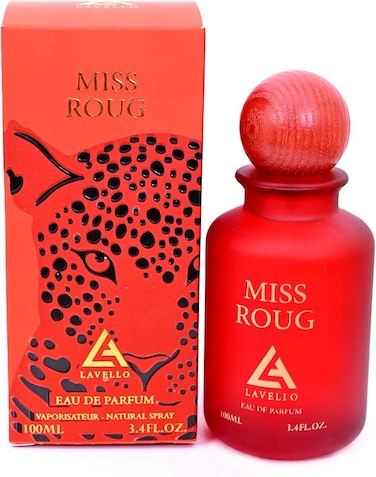 Miss Rouge Perfume by Lavello for Women 100ml