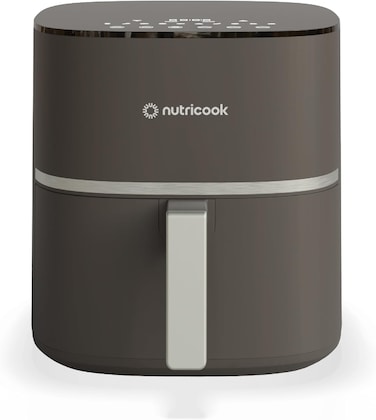 Nutricook Air Fryer Essentials Digital, ProCyclone Technology, 5.2L Capacity, 10 Cooking Presets, AFE152D-G, 1500 Watts, Grey