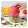 Nutricook Choppi Cordless Rechargeable Chopper, 500ml, CH600R-ME, Red