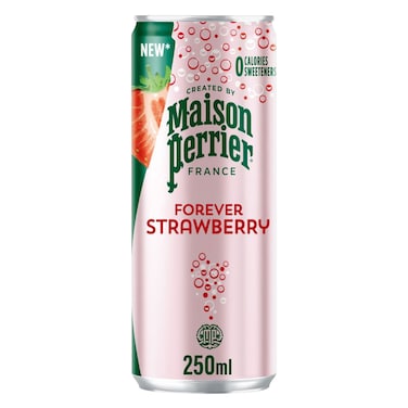 Maison Perrier Forever Sparkling Water Forever Strawberry 250 ml Can