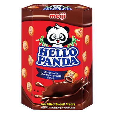 Hello Panda Biscuits Family Tin 260g