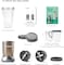 NutriBullet 900 Watts, 9 Piece Set, Multi-Function High Speed Blender, Mixer System With Nutrient Extractor, Smoothie Maker, NB-201, Copper Gold
